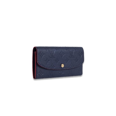LOUIS VUITTON MONOGRAM EMPREINTE EMILIE LONG WALLET M69417 (19*10*1cm)